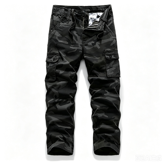 Men’s practical camouflage cargo pants