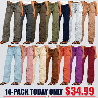 ⚡FINAL SALE⚡-  women-s-high-stretch-mid-rise-straight-pants