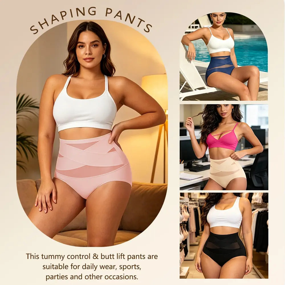 High Waisted Cotton Shapewear  for Women