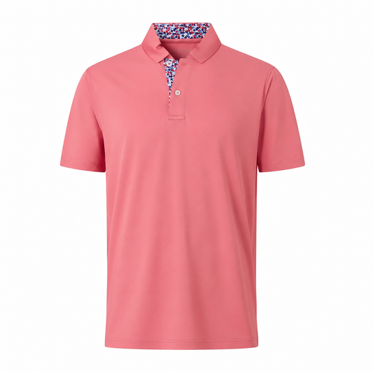 Men's Quick Dry Henley Golf Shirt